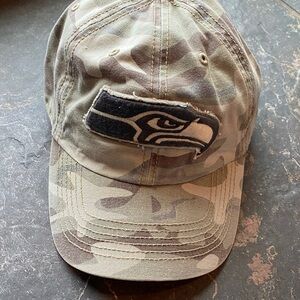 Seattle Seahawks Camouflage Cap